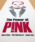 P!NK showcard poster